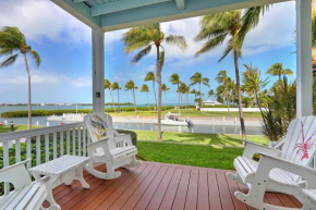 Waterfront luxury Villa 13 with sunset views and boat slip townhouse